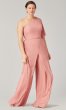 One-Shoulder Long Bridesmaid Jumpsuit KL-200199