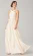 Long Chiffon High-Neck Bridesmaid Dress by KL-200201