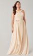 Long Chiffon High-Neck Bridesmaid Dress by KL-200201