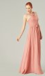 Long Chiffon High-Neck Bridesmaid Dress by KL-200201