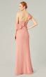 Long One-Shoulder Chiffon Bridesmaid Dress KL-200203