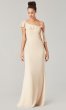 Long One-Shoulder Chiffon Bridesmaid Dress KL-200203