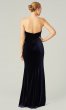 Sapphire Long Strapless Bridesmaid Dress by KL-200214s
