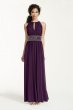 Sleeveless KeyHole Beaded Waist Jersey Dress 1298