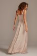 Crepe-Back Satin Scoop Tank Tall Bridesmaid Dress 4XLF20098