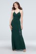Lace Racerback Scuba Crepe Mermaid Gown 7711PX5C