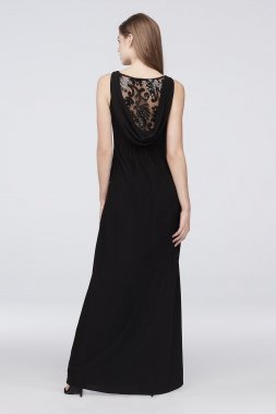 Jersey Bridesmaid Dress with Sequin Back AP2E202813