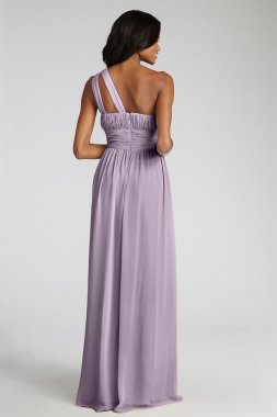 Rachel Chiffon One-Shoulder Bridesmaid Dress Donna D1295MDB