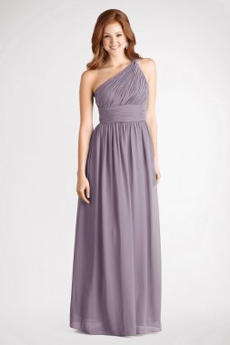 Rachel Chiffon One-Shoulder Bridesmaid Dress Donna D1295MDB