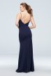 Ruffled Faux-Wrap Scuba Crepe Dress DS270027