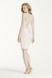 Short Stretch Satin Dress with Sweetheart Neckline F15615
