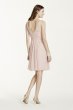 Short Mesh Dress with Sweetheart Illusion Neckline F15701