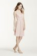 Short Mesh Dress with Sweetheart Illusion Neckline F15701