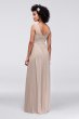 Long Mesh Dress with Illusion Sweetheart Neckline F15927