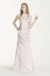 One Shoulder Bridesmaid Dress with Details F15940