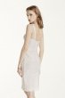Short Tank Lace Dress with V Neckline F15952