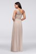 One Shoulder Long Lace Bridesmaid Dress F17063