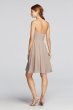 Strapless Pleated Bodice Dress F18028