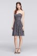 Short Sweetheart Neckline Bridesmaid Dress F19217