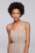 Chiffon Short Bridesmaid Dress with Pleating F19229