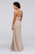 Strapless Bridesmaid Dress with High-Low Hem F19262