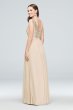 Sleeveless Sequin and Mesh Bridesmaid Dress F19328S