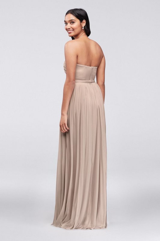 Long Mesh Style-Your-Way 6 Tie Bridesmaid Dress F19515