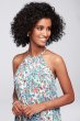 Printed Georgette Halter Bridesmaid Dress F19533P