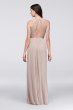 Mesh Open-Back Lace Bridesmaid Dress F19608