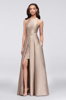 Mikado Bridesmaids Walkthrough Ball Gown F19822