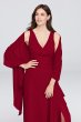 Surplice Tank Long Chiffon Bridesmaid Dress F19831