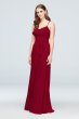 Ruffled Crinkle Chiffon Bridesmaid Dress F19921