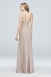 Chiffon High-Neck Bridesmaid Dress F19936