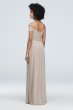 Off-the-Shoulder Lace and Mesh Bridesmaid Dress F19950