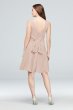 Surplice Tank Short Chiffon Bridesmaid Dress F19964