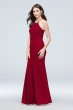 Lace and Stretch Crepe High-Neck Bridesmaid Dress F19976