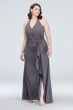 Halter Twisted Knot Georgette Bridesmaid Dress F19991