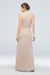 Cascade with High-Neck Chiffon Bridesmaid Dress F20014