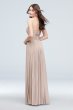Mesh Illusion Cutout Full Skirt Bridesmaid Dress F20050