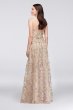 Embroidered Long Strapless Bridesmaid Dress OC290028