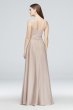 High-Neck Satin Crepe Bridesmaid Dress OC290060