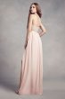 Charmeuse and Chiffon Bridesmaid Dress VW360345