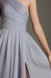 One-Shoulder Textured Organza Bridesmaid Dress VW360459