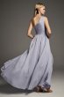 One-Shoulder Textured Organza Bridesmaid Dress VW360459