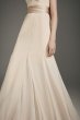 V-Neck Crepe Mermaid Bridesmaid Dress VW360489