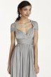 Long Jersey Style-Your-Way 2 Tie Bridesmaid Dress W10502