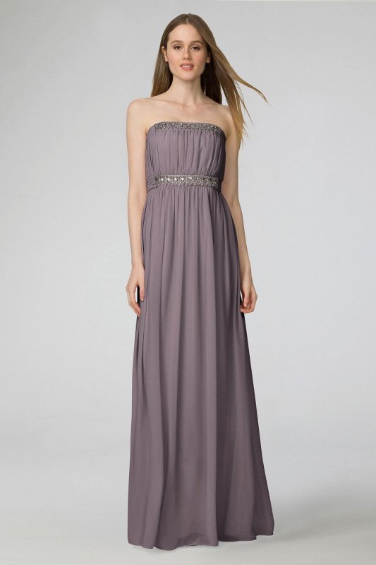 Kyle Chiffon Bridesmaid Dress with Beading Donna W2426MDB
