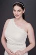 Scalloped One-Shoulder Lace Plus Size Gown 183668DBW