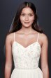 Beaded Ballerina Bodice Soft Chiffon Sheath Dress 184288DB