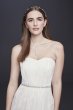 Shimmering High-Low Dress with Beaded Waist 184634DB